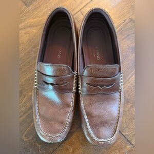 Cole Haan Men's Classic Brown Penny Loafers
